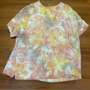 Old navy tie dye oversized shirt
